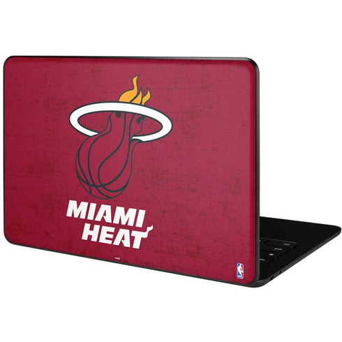 NBA Miami Heat Red Primary Logo Google Pixelbook Go Skin